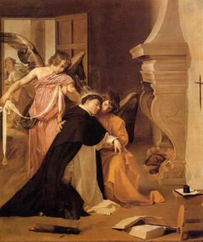 疊戈 羅德裡格斯 德 蓆爾瓦 委拉斯貴支 The Temptation of St. Thomas Aquinas